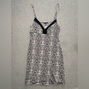 Tart Intimates Night Gown Size S Animal Print Nightie Lingerie Adjustable Strap